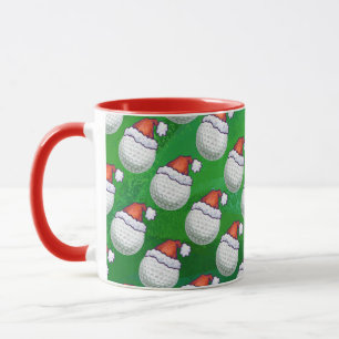 Petten voor kerstmis met Golf Ball Mok