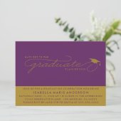 PETTEN WEG NAAR DE AFSTUDEREN | UITNODIGING VOOR A (Staand voorkant)