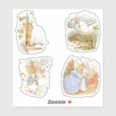 Petter Rabbit setsticker Sticker (Vel)