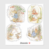 Petter Rabbit setsticker Sticker (Vel)