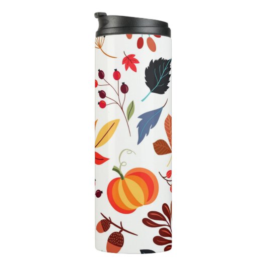 Pettern Autumn Thermal Tumbler Thermosbeker (Geroteerd rechts)