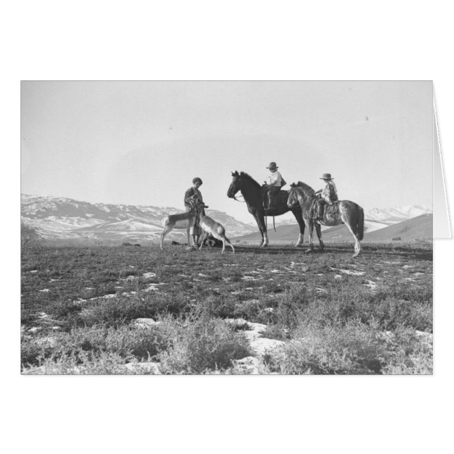 Petting Antelopes (Voorkant Horizontaal)