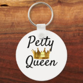 Petty Queen Sleutelhanger (Voorkant)