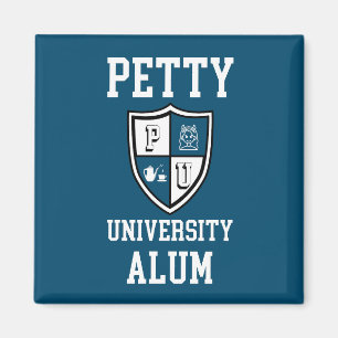 Petty University Alum afstudeerder sarcastische al Magneet