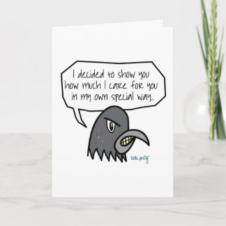 Petty zegt... feestdagen kaart