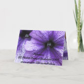 Petunia Bedankkaart (Achterkant)