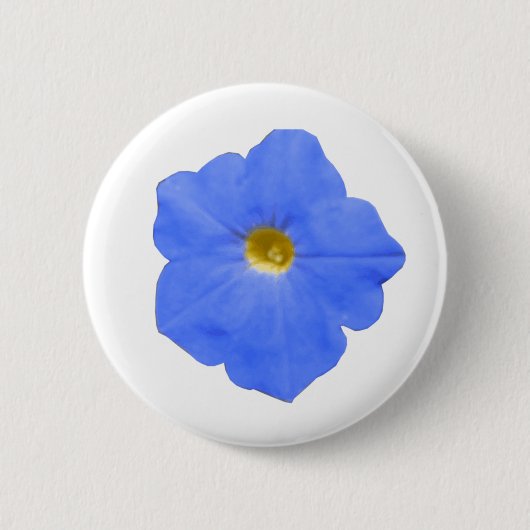 Petunia Blue en Yellow Button (Voorkant)
