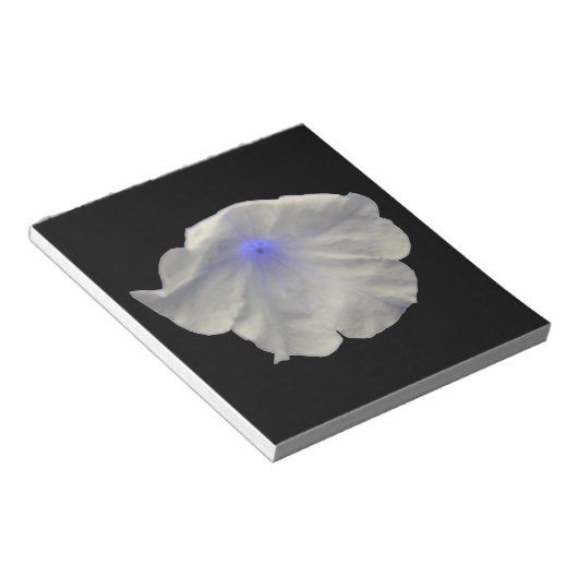 Petunia Blue Glow-notebook Notitieblok (Schuin)