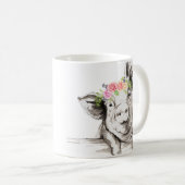 Pétunia Cochon Mug (Devant droit)