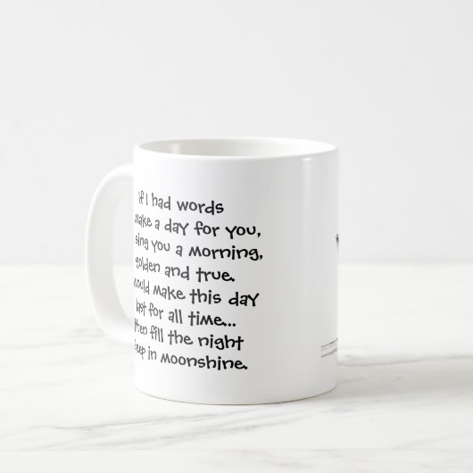 Pétunia Cochon Mug (Devant gauche)