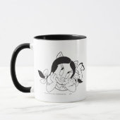 Petunia Dreaming Mok (Links)