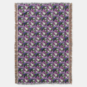 Petunia Floral Pattern Deken