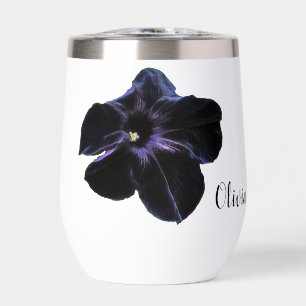 Pétunia Noir Paruline thermique personnalisée