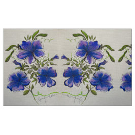 Petunia Paars Stof