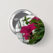Petunia Ronde Button 5,7 Cm (Voorkant /achterkant)