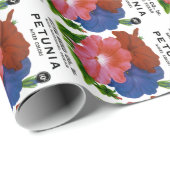 Petunia Seed Packet Cadeaupapier (Rol Hoek)
