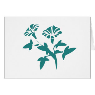 Petunia-ventilator gestyliseerd