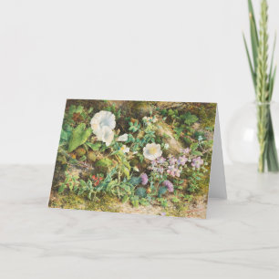 petunia's bloemenschilderij bedankkaart