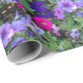 Petunias Cadeaupapier (Rol Hoek)