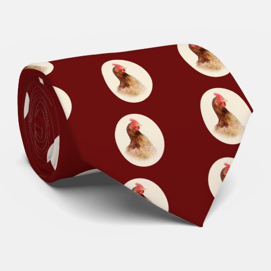 Peu cravate Brown de poule (Roulé)