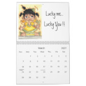 Peu de calendrier minuscule 2011 de Babycakes (Mar 2027)