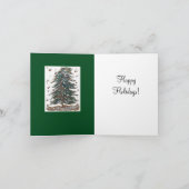 Peu de carte d'arbre de Noël (Intérieur)