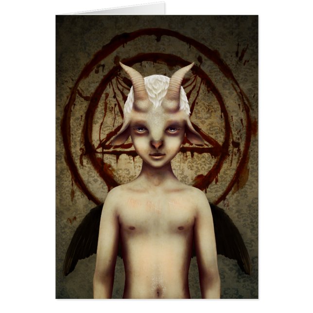 PEU DE carte de BAPHOMET (Devant)