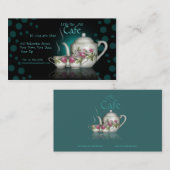 Peu de carte de visite de magasin de café de pot (Devant / Derrière)