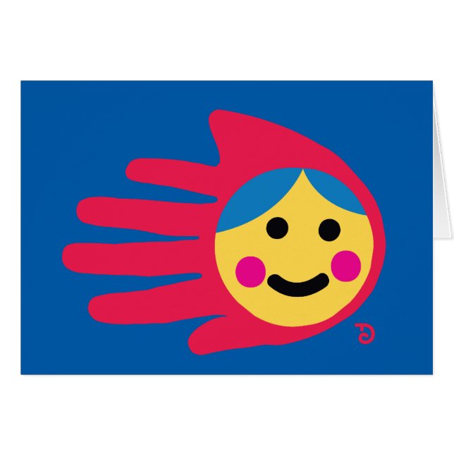 Peu de carte rouge de capuchon (Devant horizontal)