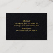 Peu de cartes de légèreté (Dos)