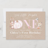 Peu de citrouille est des invitations d'un (Devant)