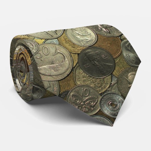 Peu de cravate d'argent (Roulé)