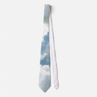 Peu de cravate pelucheux de nuage