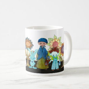 Peu de graine de moutarde et tasse d'amis