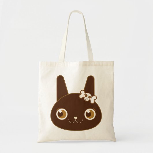 Peu de lapin noir le sac fourre-tout à alter ego (Devant)