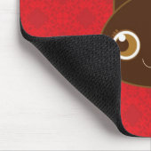 Peu de lapin noir le tapis de souris d'alter ego (Coin)