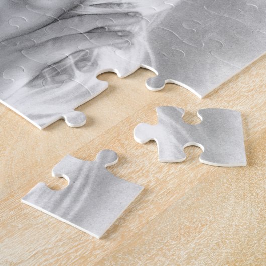 Peu de puzzle de l'ange du ciel (Côté)