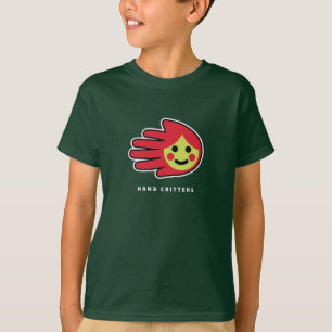Peu de T-shirt rouge de capuchon