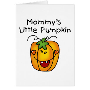 Peu de T-shirts et cadeaux du citrouille de la mam