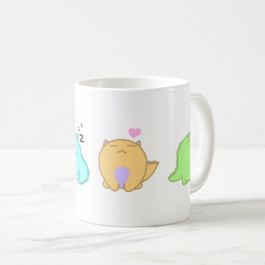 Peu de tasse de dragon (Devant droit)