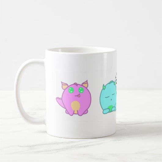 Peu de tasse de dragon (Gauche)