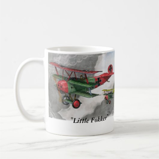 Peu de tasse de Fokker (Gauche)