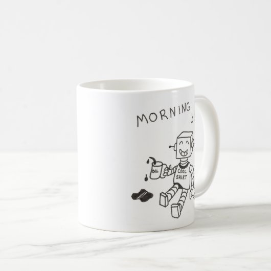 Peu de tasse de Joe de robot (Devant droit)