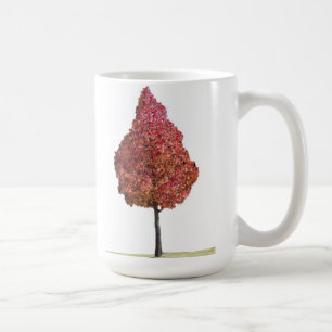 Peu de tasse rouge d'arbre