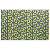 Peu de tissu en caoutchouc jaune de canard (Fat Quarter)