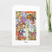 Peu et carte de voeux du collage 2 de plombs (Dos)