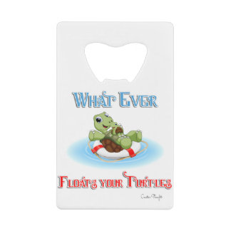 Peu importe ce qui flotte vos tortues