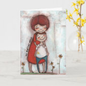 Peu importe quoi - Carte de voeux (Fleur jaune)