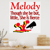 PEU MAIS FIERCE PERSONNALISÉ CHEERLEADING POSTER (Cuisine)