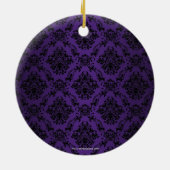 "Peu" ornement violet bleu de fée de papillon de (Dos)